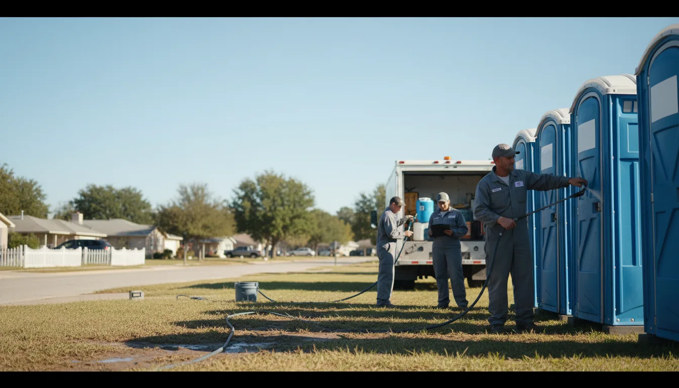 Long-Term Portable Toilet Rental in Hodges, SC near me